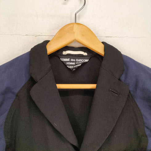 コムデギャルソンオムプラスエバーグリーン COMME des GARCONS HOMME PLUS EVER GREEN 09SS ポリ縮絨 カーブ期復刻 テーラードジャケット メンズ JPN:S