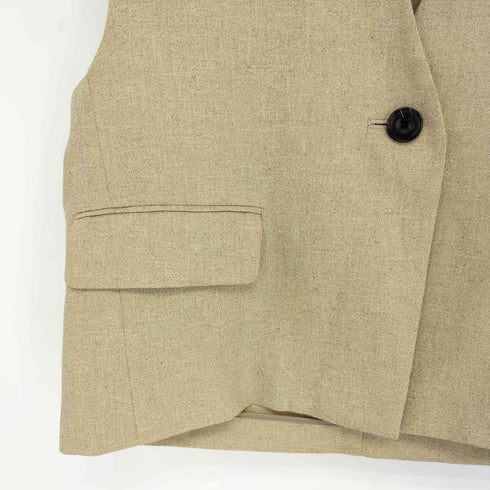 ユナイテッドアローズグリーンレーベルリラクシング UNITED ARROWS green label relaxing スラブオックス ジレ レディース FREE
