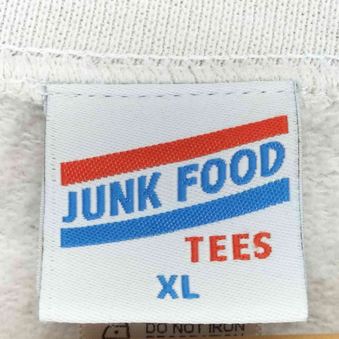 JUNK FOOD TEES フロント刺繍クルーネックスウェット メンズ JPN:XL