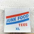 JUNK FOOD TEES フロント刺繍クルーネックスウェット メンズ JPN:XL