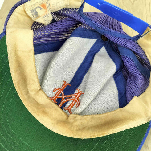 80-90s チームロゴ刺繍メッシュキャップ メンズ