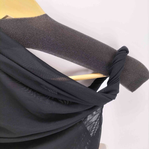 ザラ ZARA KNOTTED ASYMMETRIC BODYSUIT レディース import:S