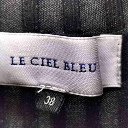 ルシェルブルー LE CIEL BLEU ハイネックリブニット レディース JPN:38