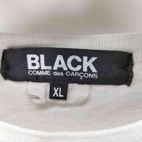 ブラックコムデギャルソン BLACK COMME des GARCONS the endless power of black Short Sleeve Tee メンズ JPN:XL