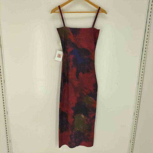 ザラ ZARA ノースリーブタイダイニットワンピース レディース import:M