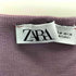 ザラ ZARA ノースリーブタイダイニットワンピース レディース import:M