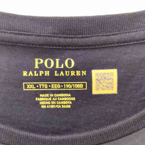 ポロラルフローレン POLO RALPH LAUREN ポニー刺繍 クルーネック Tシャツ メンズ import:XXL