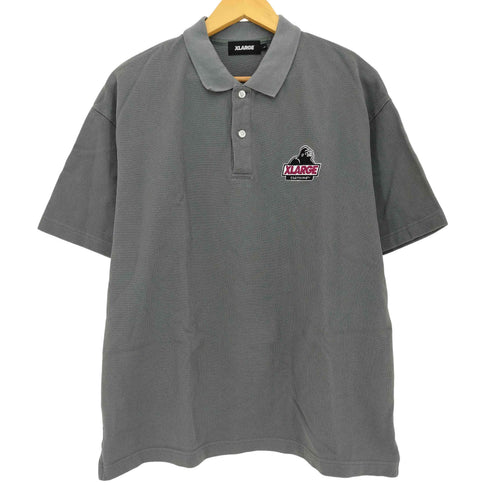 エクストララージ XLARGE SLANTED OG POLO SHIRT スランテッド OG ポロシャツ メンズ import:L