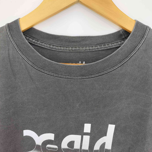 エックスガール X-girl GRADATION MILLS LOGO S/S BIG TEE DRESS レディース import:S