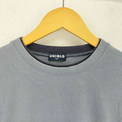 ユニクロ UNIQLO 00s OLD 紺タグ レイヤードカットソー メンズ JPN:XL