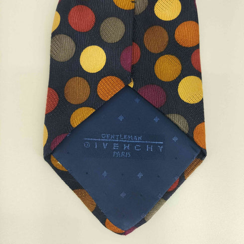ジバンシィ GIVENCHY ドット柄 シルクネクタイ メンズ