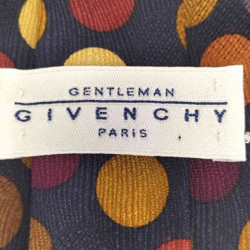 ジバンシィ GIVENCHY ドット柄 シルクネクタイ メンズ