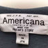 アメリカーナ Americana サークルロゴプリントS/SクルーネックTシャツ レディース
