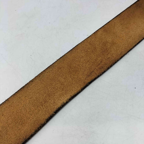 ダブルアールエルラルフローレン RRL RALPH LAUREN イタリア製 LEATHER DOUBLE-O-RING BELT 丸カン レザー ベルト メンズ 32