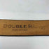 ダブルアールエルラルフローレン RRL RALPH LAUREN イタリア製 LEATHER DOUBLE-O-RING BELT 丸カン レザー ベルト メンズ 32