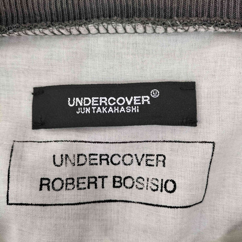アンダーカバー UNDER COVER JUN TAKAHASHI 25ss フロントロゴプリント 立体カーブスリーブ グラデーション コットンスウェットプルオーバー メンズ 2