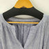 ザラ ZARA L/S リネン100% 楊柳 ロングワンピース レディース import:XS