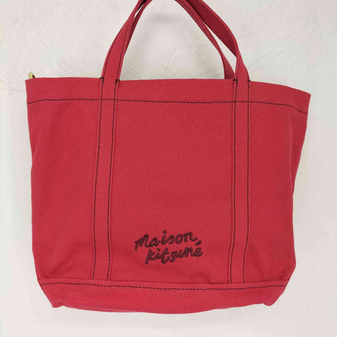 メゾンキツネ MAISON KITSUNE FOX HEAD SMALL TOTE レディース