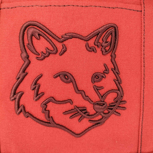 メゾンキツネ MAISON KITSUNE FOX HEAD SMALL TOTE レディース