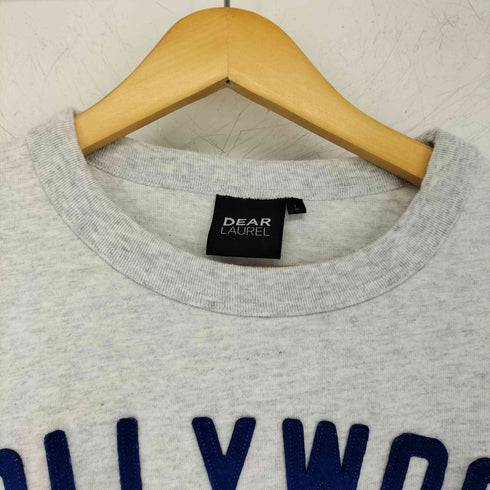 ディアローレル DEAR LAUREL HOLLYWOOD HIGH パイル地 クルーネック半袖Tシャツ メンズ L