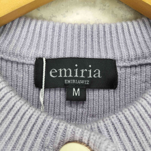 エミリアウィズ EMIRIA WIZ Avec poche rib cardigan レディース JPN:M