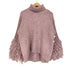 エミリアウィズ EMIRIA WIZ VOLUME FRINGE SLEEVE KNIT SWEATER レディース FREE
