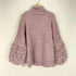 エミリアウィズ EMIRIA WIZ VOLUME FRINGE SLEEVE KNIT SWEATER レディース FREE
