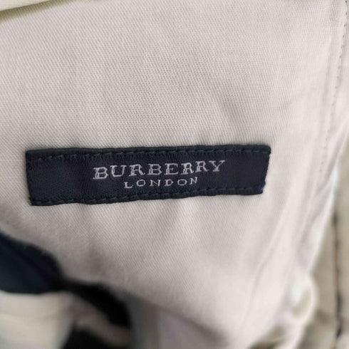 バーバリー BURBERRY タックコットンチノパン メンズ W91