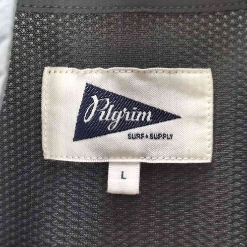 ピルグリムサーフプラスサプライ Pilgrim Surf+Supply 25SS Costa Short Sleeve Zip Up メンズ JPN:L