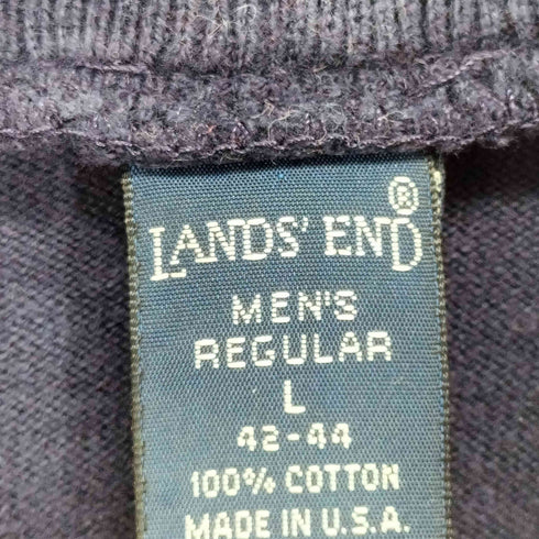 ランズエンド LANDS END USA製 タートルネックスウェット メンズ JPN:L