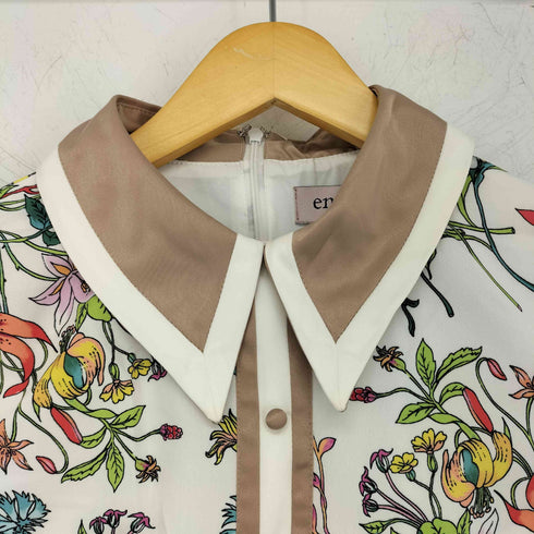 エミリアウィズ EMIRIA WIZ Floral motif shirt one-piece レディース M