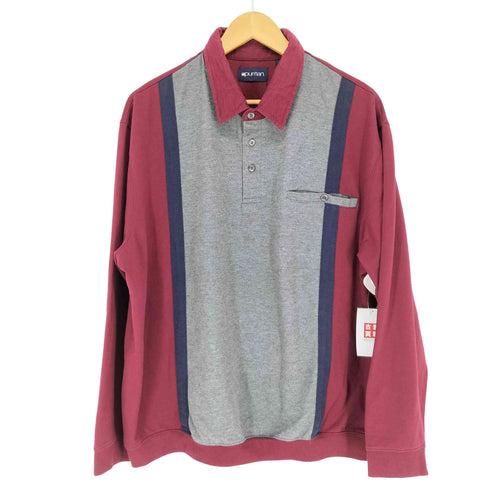 ピューリタン PURITAN 90s- 長袖ポロシャツ メンズ 2XL