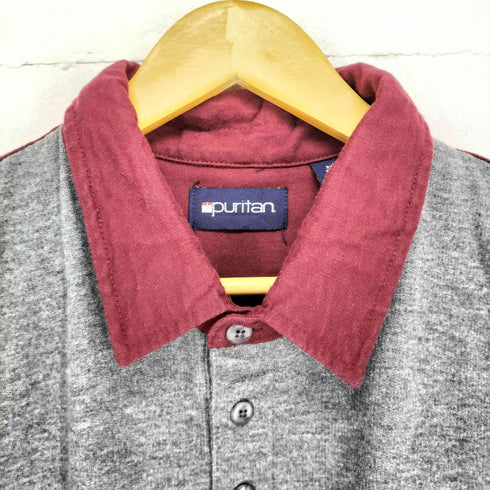 ピューリタン PURITAN 90s- 長袖ポロシャツ メンズ 2XL