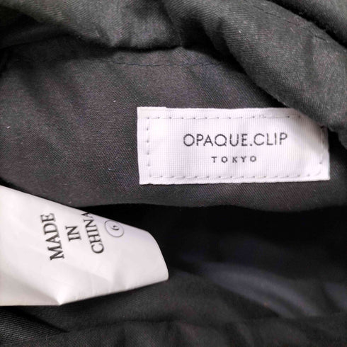 オペークドットクリップ OPAQUE.CLIP 25SS ラメバスケット バケット バッグ レディース 00