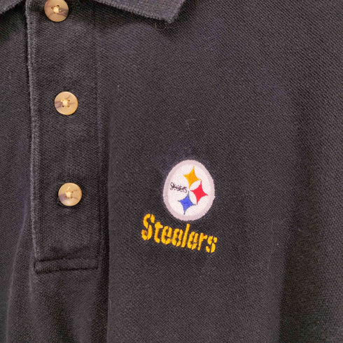 エヌエフエル NFL ロゴ刺繍ポロシャツ メンズ