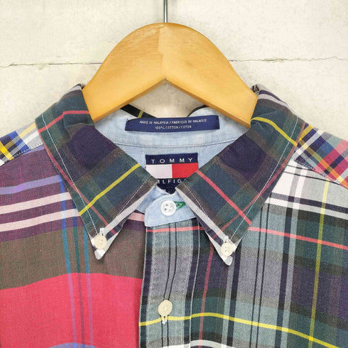 トミーヒルフィガー TOMMY HILFIGER チェック柄BDシャツ メンズ JPN:L
