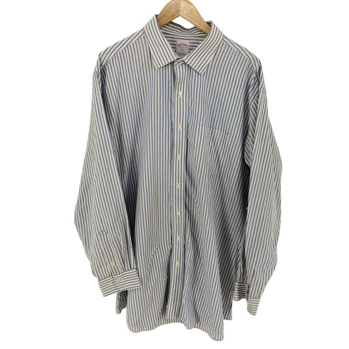 ブルックスブラザーズ 346 BROOKS BROTHERS L/S ストライプシャツ メンズ 17/2/1