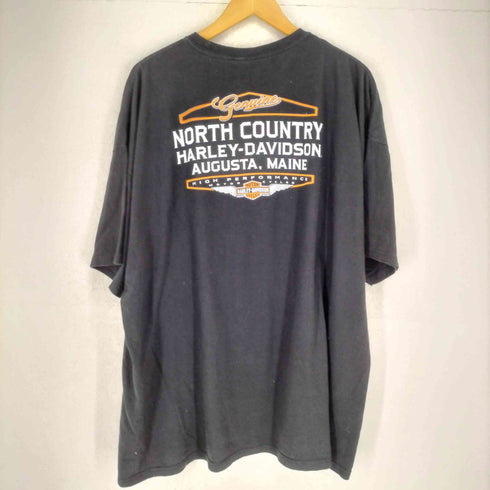 ハーレーダビッドソン HARLEY-DAVIDSON 両面プリントクルーネックTシャツ メンズ XXXL