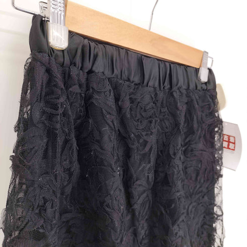 インデックス INDEX 25SS 3Dレース タイト スカート レディース FREE