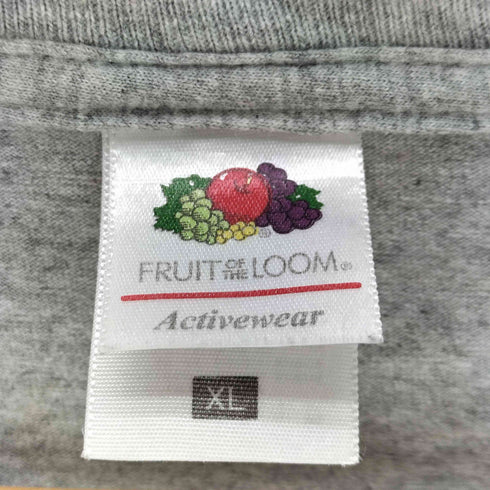 フルーツオブザルーム FRUIT OF THE LOOM プリント クルーネック半袖Tシャツ メンズ JPN:XL