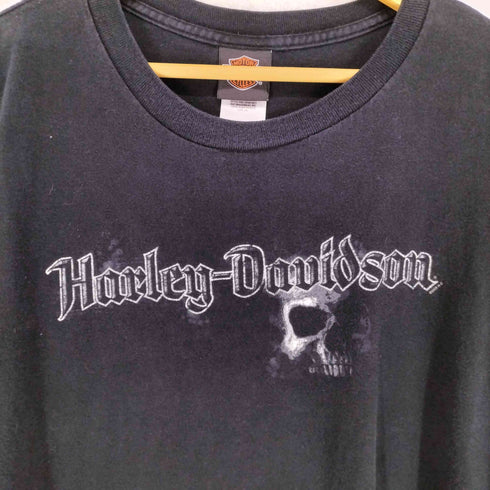 ハーレーダビッドソン HARLEY-DAVIDSON 両面プリントクルーネックTシャツ メンズ 3XL