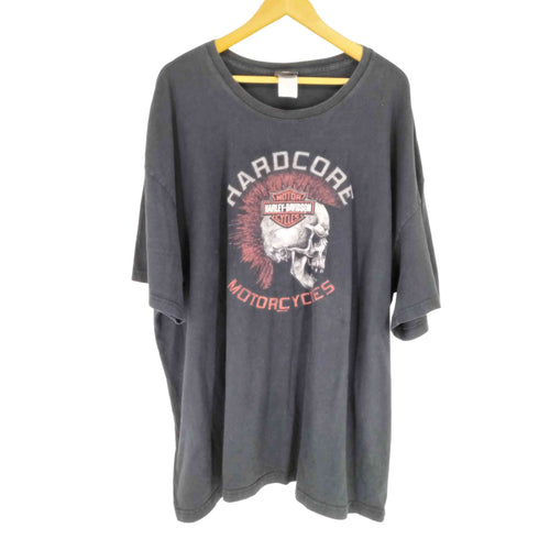 ハーレーダビッドソン HARLEY-DAVIDSON 両面プリントクルーネックTシャツ メンズ 4XL