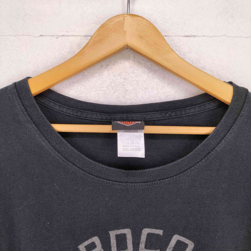 ハーレーダビッドソン HARLEY-DAVIDSON 両面プリントクルーネックTシャツ メンズ 4XL