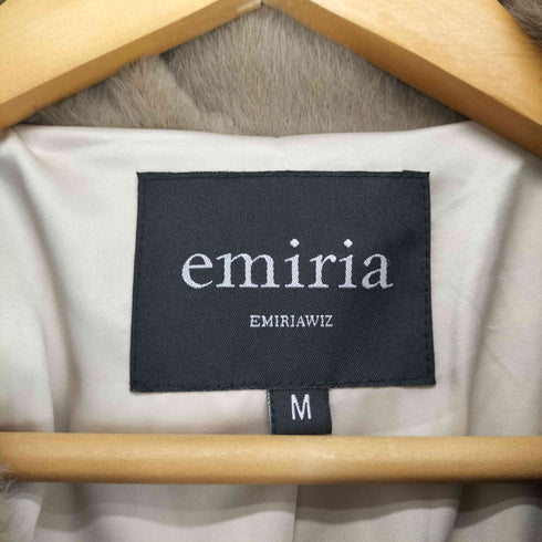エミリアウィズ EMIRIA WIZ フェイクファーロングコート レディース M