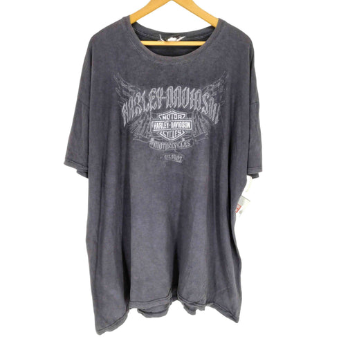 ハーレーダビッドソン HARLEY-DAVIDSON 両面プリントクルーネックTシャツ メンズ