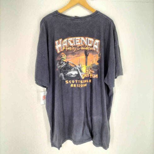 ハーレーダビッドソン HARLEY-DAVIDSON 両面プリントクルーネックTシャツ メンズ