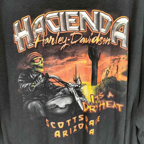 ハーレーダビッドソン HARLEY-DAVIDSON 両面プリントクルーネックTシャツ メンズ