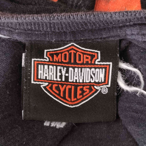ハーレーダビッドソン HARLEY-DAVIDSON 両面プリントクルーネックTシャツ メンズ