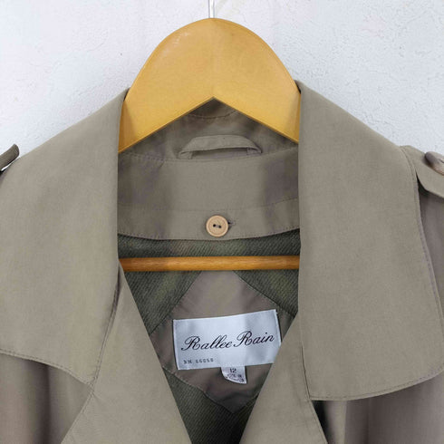 RALLEE RAIN トレンチコート ライナー付き レディース 12