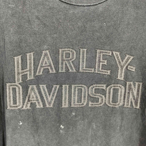 ハーレーダビッドソン HARLEY-DAVIDSON 両面プリントクルーネックTシャツ メンズ